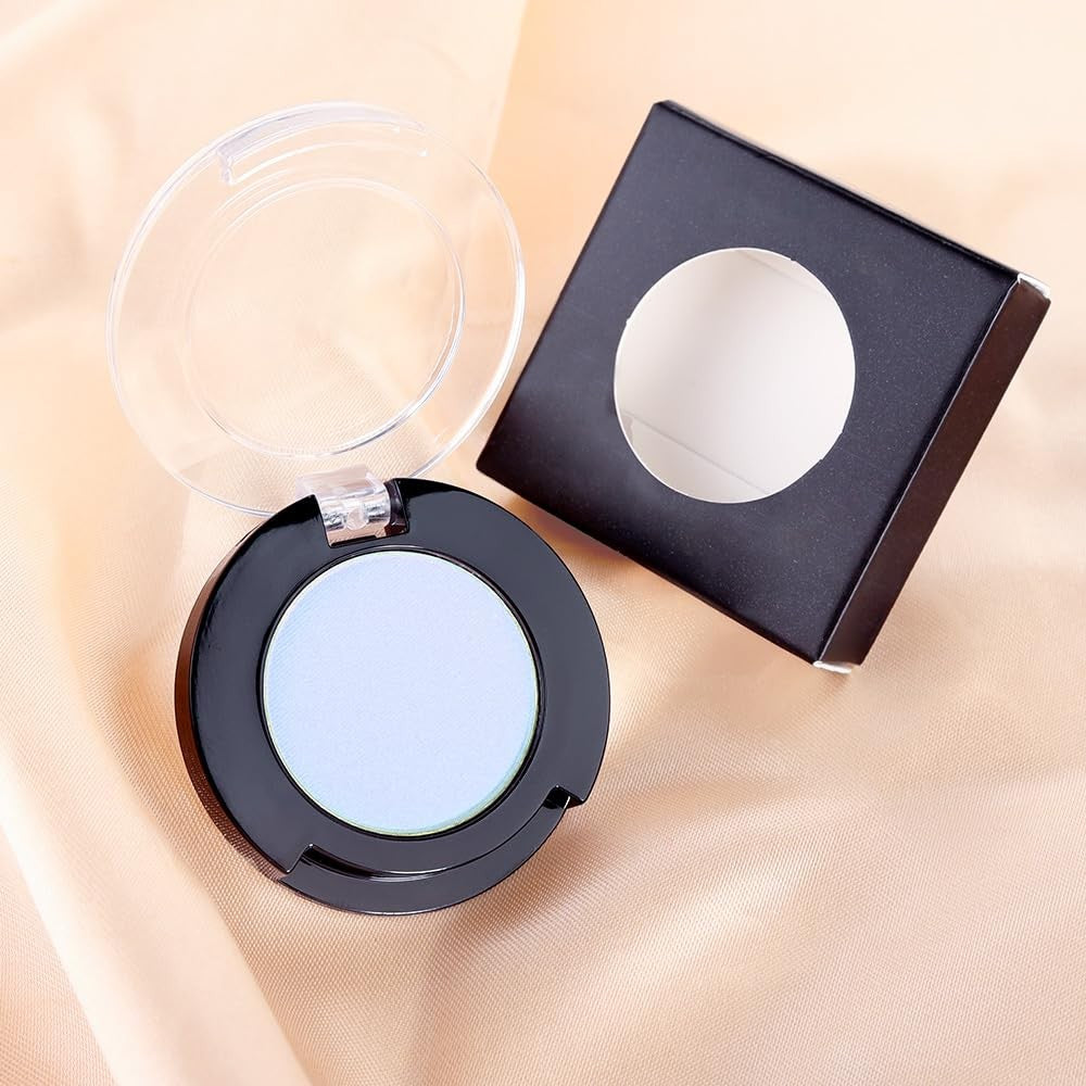 Matte Blue Eyeshadow Single - Long-Lasting Waterproof Eye Makeup for Daily & Evening Looks