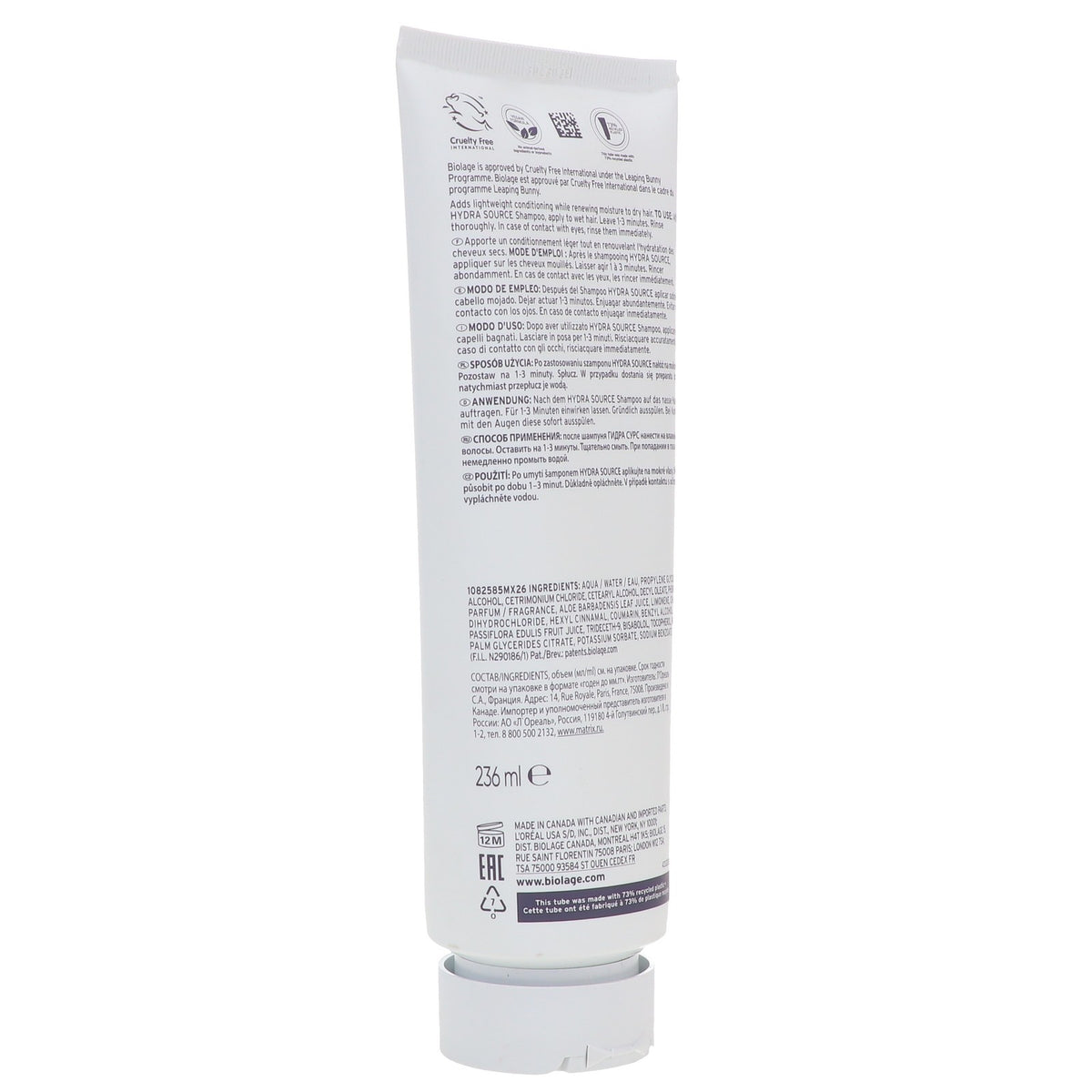 HydraSource Moisturizing Hair Balm for Damaged Dry Hair 8 oz
