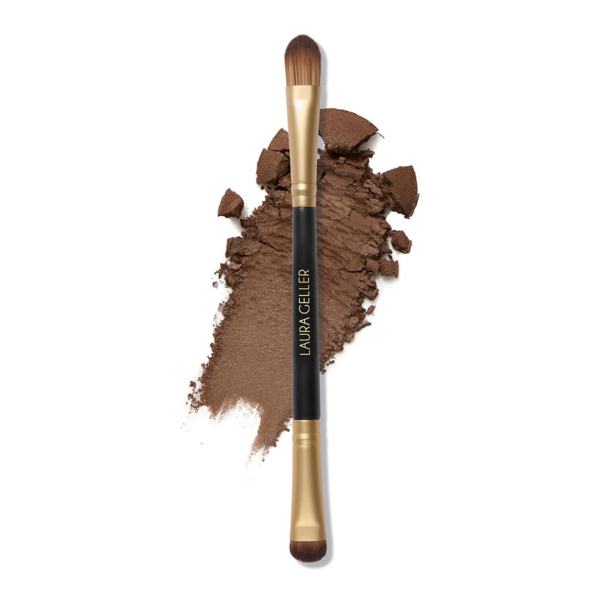 14-Piece Dual-Ended Makeup Brush Set for Eyeshadow & Face - Cruelty-Free