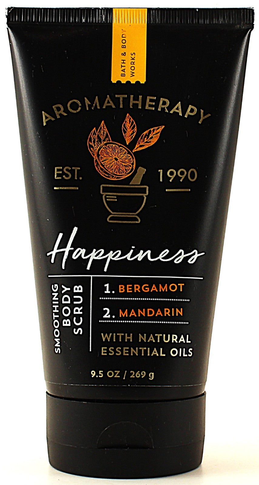 Bath & Body Works Stress HAPPINESS BERGAMOT MANDARIN Smoothing Scrub