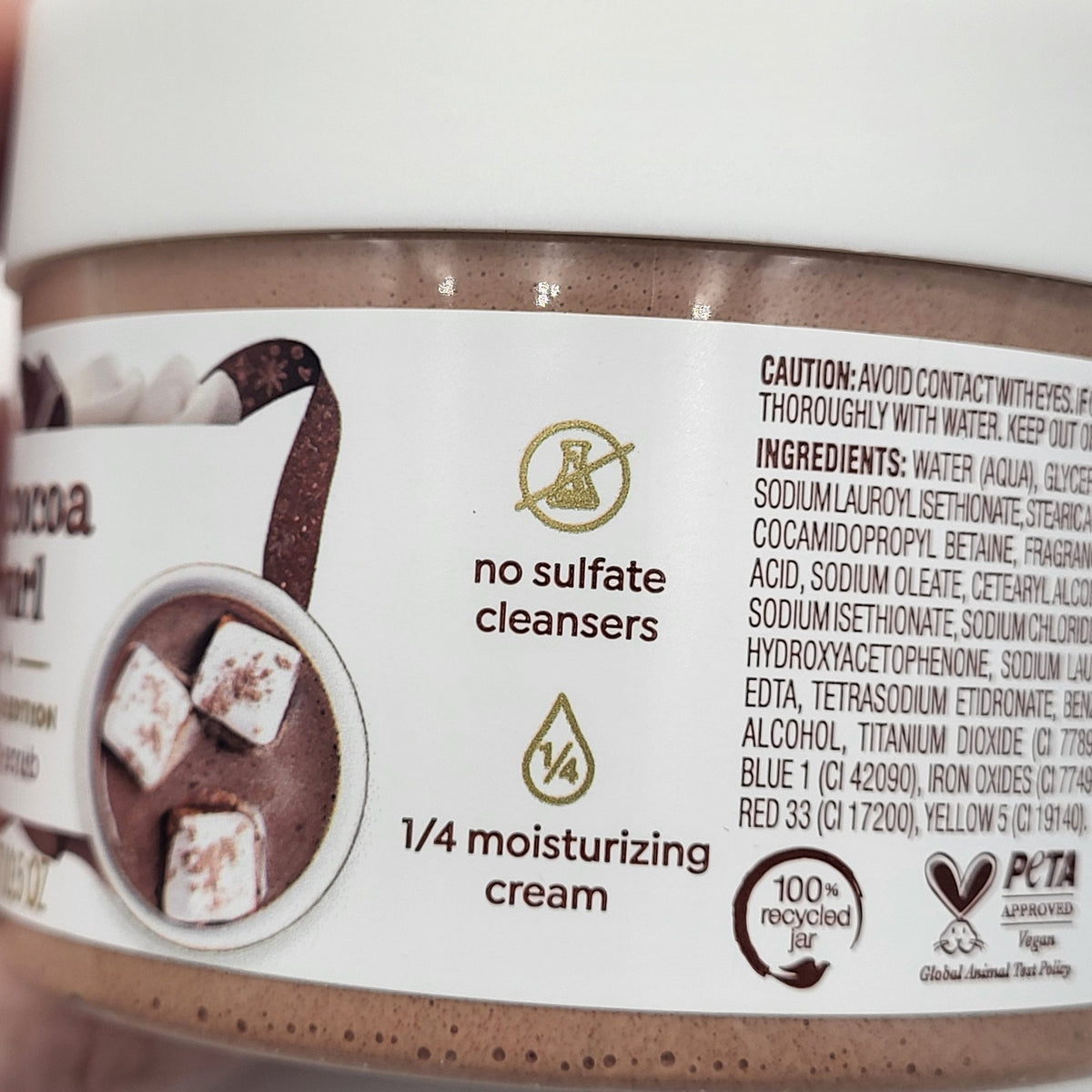 Lot of 3 Dove Hot Cocoa Swirl Body Scrub 10.5oz. Limited Edition