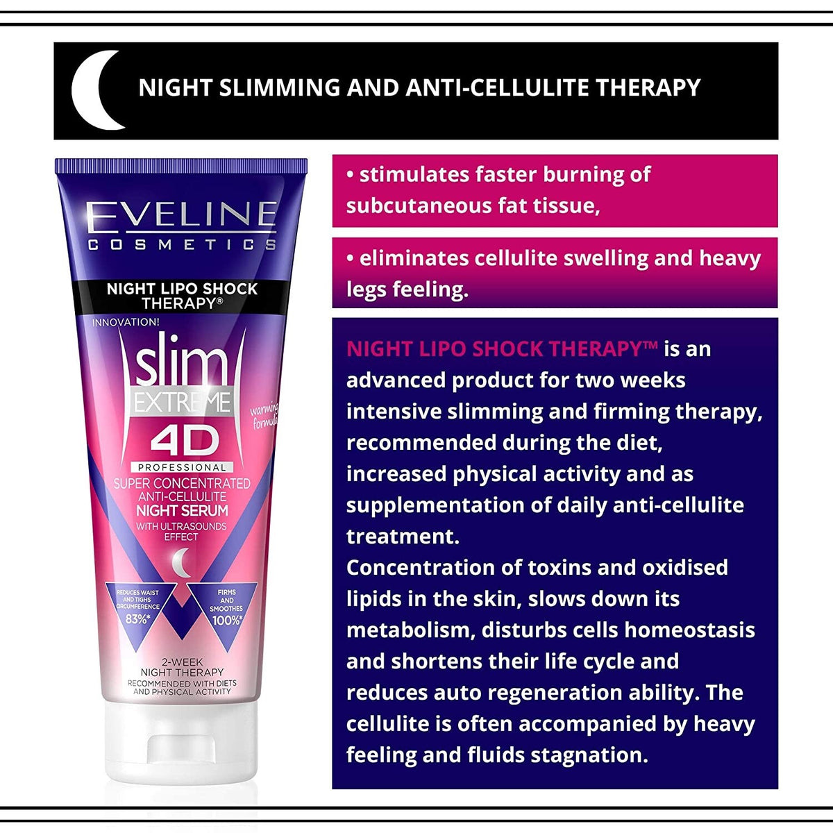 Slim Extreme 4D Anti-Cellulite Night Cream