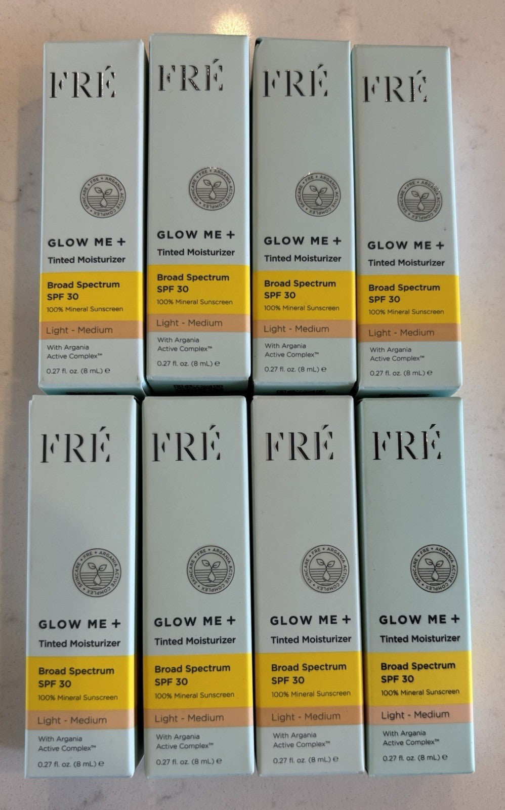 Glow Me+ Tinted Moisturizer SPF30 Mineral Sunscreen (8 Pack)