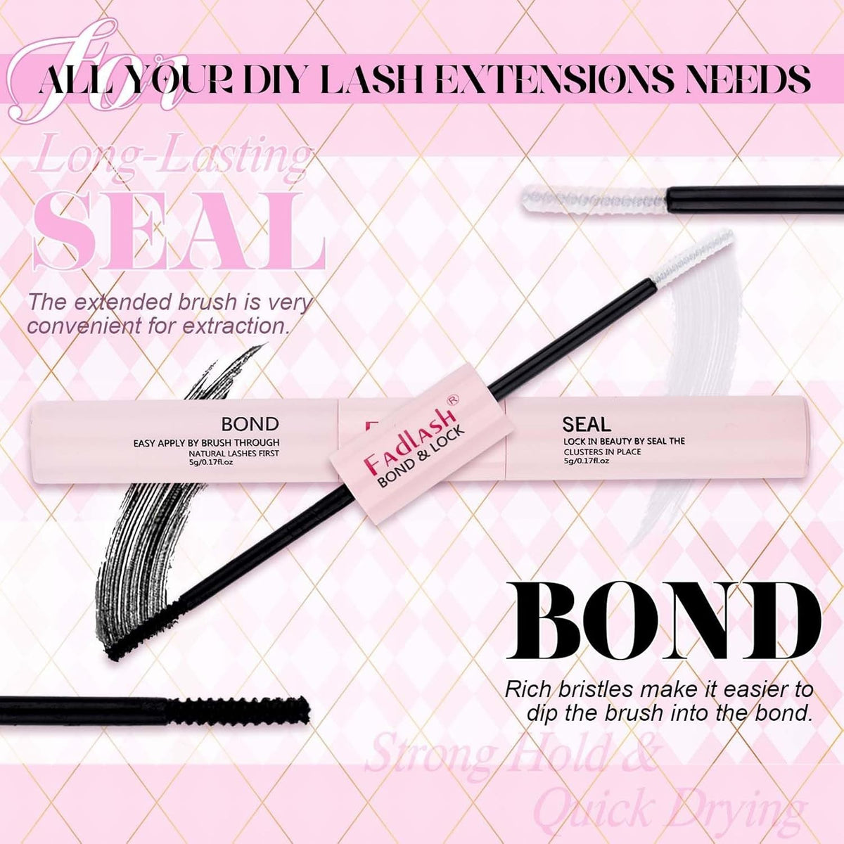 DIY Lash Clusters Kit 280PCS Natural Wispy Extensions for Beautiful Lashes