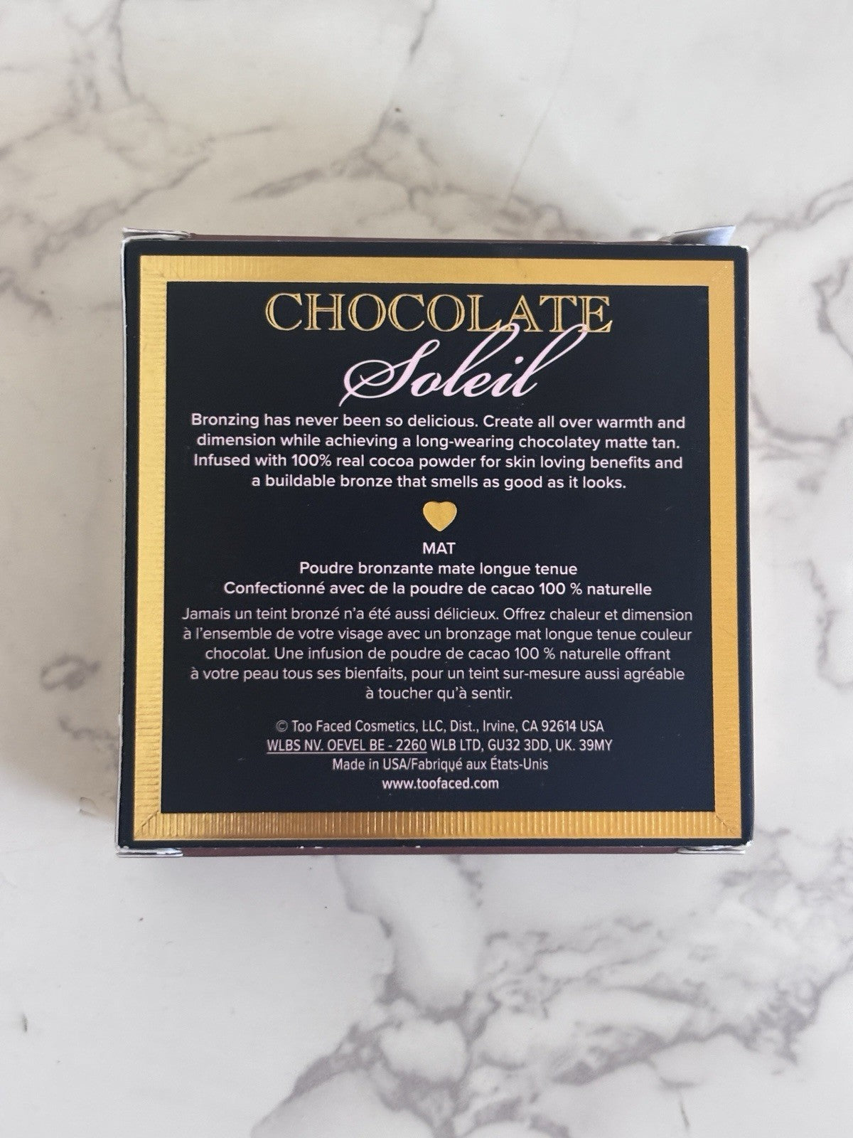 Too Faced Chocolate Soleil Matte Bronzer - 0.28 oz Face Makeup