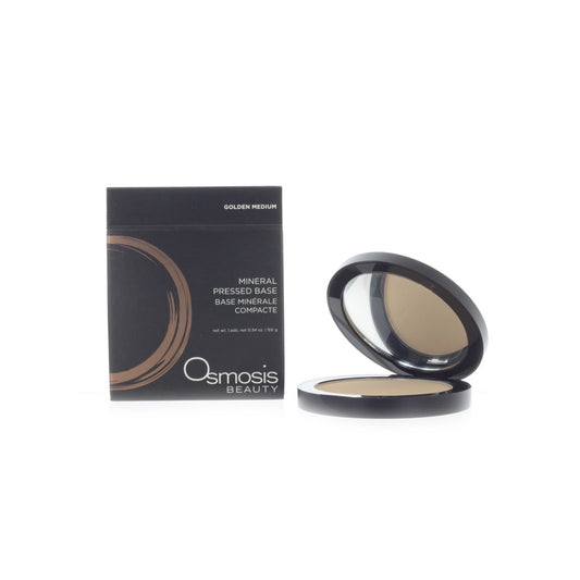 Mineral Makeup Pressed Base Golden Medium 9.6g Natural Sun Protection