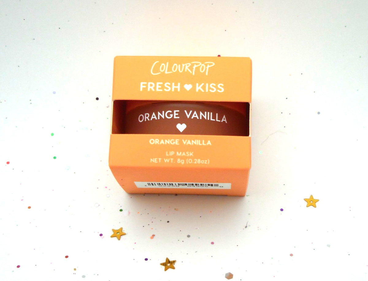 Colorful Orange Vanilla Lip Mask - Hydrating Lip Care 8g