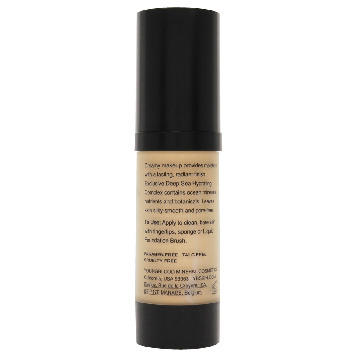 Liquid Mineral Foundation Shell 2-Pack for Women - Light-Reflecting, Age-Defying, 1 oz