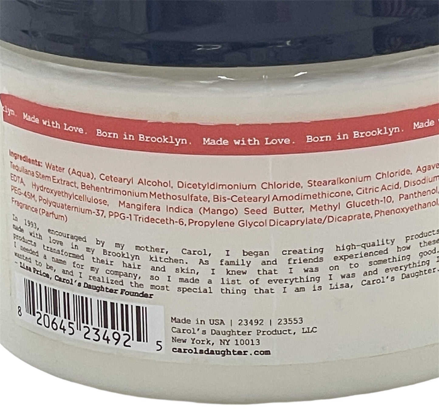 Carol's Daughter Hair Milk Curl Defining Moisture Mask 12 oz Discontinued