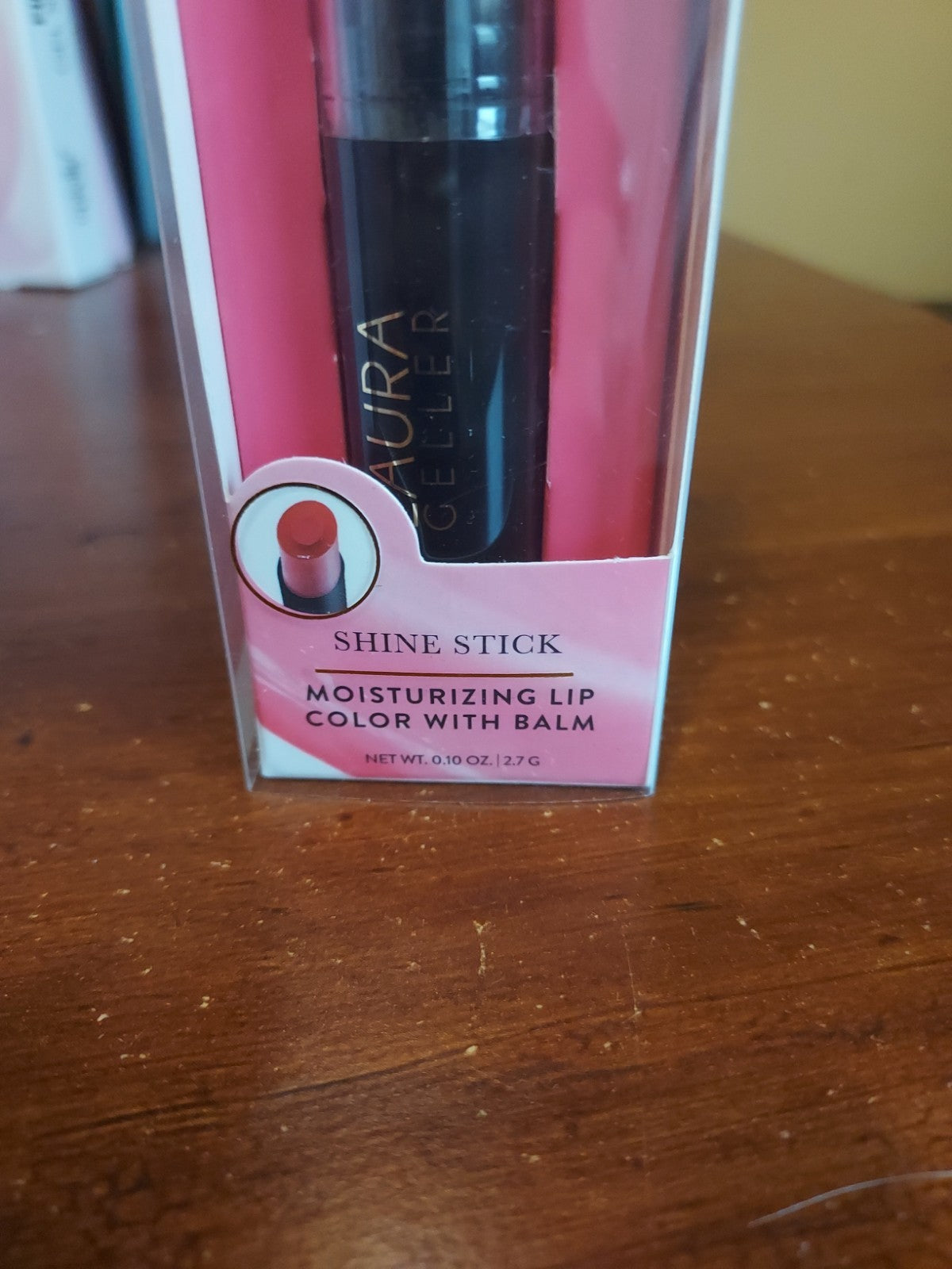 Moisturizing Lip Color Stick with Balm - Blossom Shade, 0.1 oz