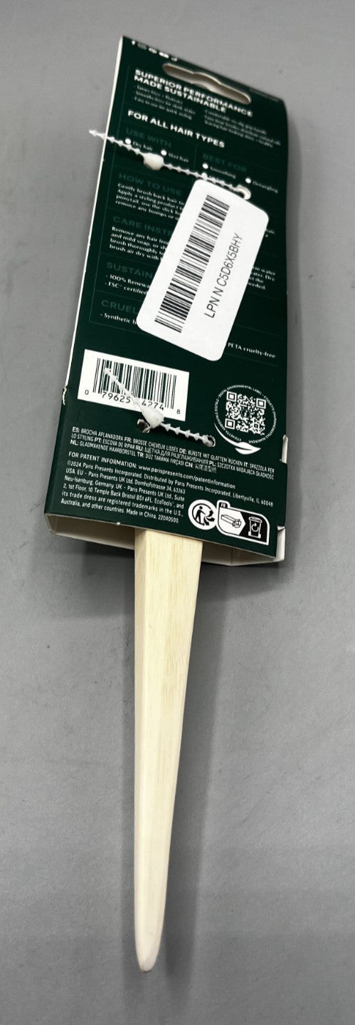EcoTools Bamboo Slick Back Brush - Eco-Friendly Hair Styling Tool
