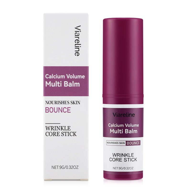 Hydrating Anti-Aging Balm Stick with Collagen & Calcium for Skin Elasticity