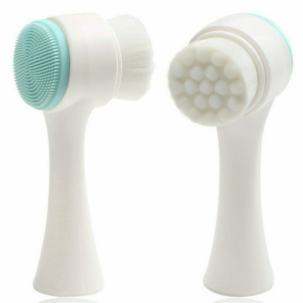 2-in-1 Facial Cleansing and Exfoliating Brush for Skin Refreshing