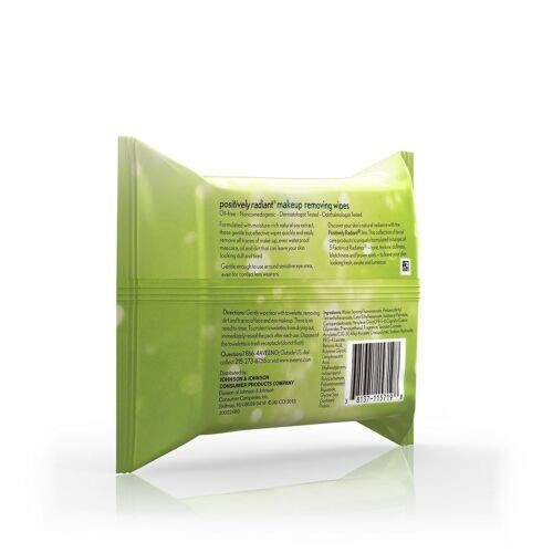 Oil-Free Makeup Removing Wipes for Face & Eyes - 25 Count