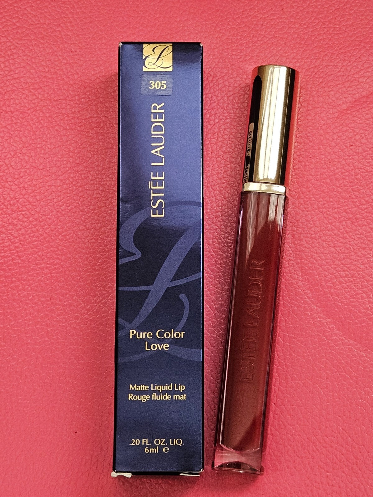 Estée Lauder Pure Color Love Matte Liquid Lipstick 305 Raging Beauty 0.2oz