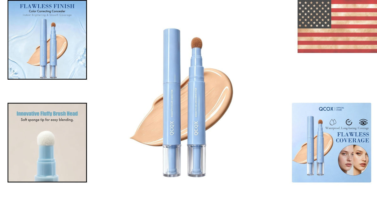 Light Beige Under Eye Concealer Pen - 24-Hour Flawless Coverage