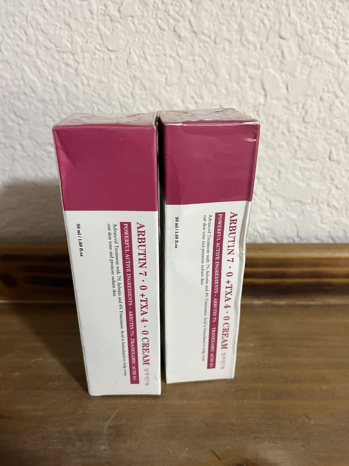 Arbutin 7.0% Txa 4.0% Skin Brightening Cream Set 2x50ml - Even Skin Tone