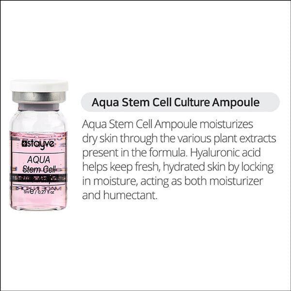 Skin Care Serum Kit with Stem Cell, Peptide & Salmon DNA Ampoules