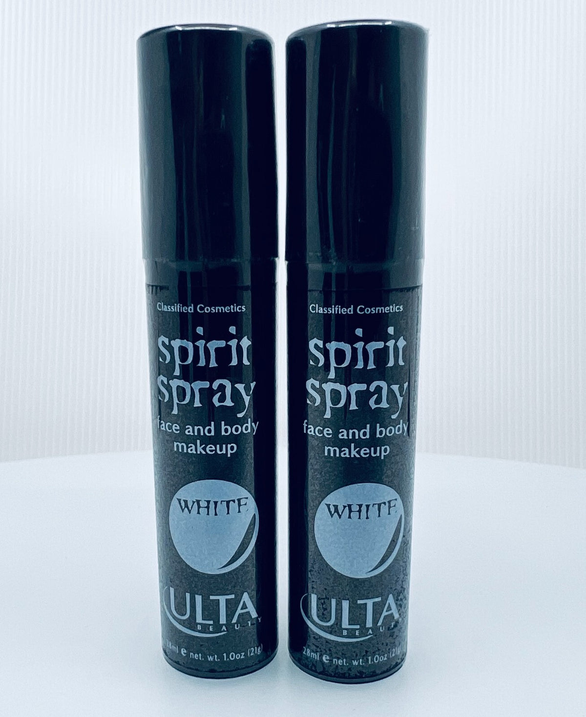 Costume Face and Body Spray Makeup 2-Pack - Multiple Colors for Halloween & Themed Costumes
