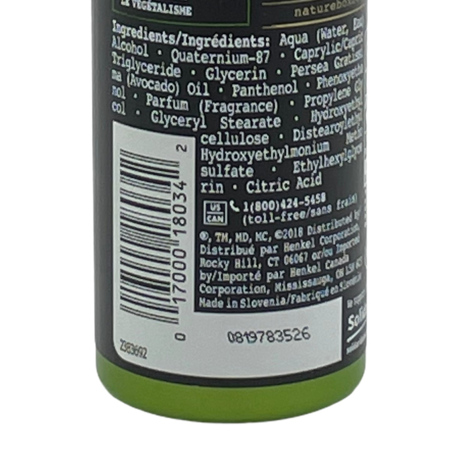 Nature Box Repair Cream with Avocado Oil for Split Ends Control - 3 Pack 5.1 oz
