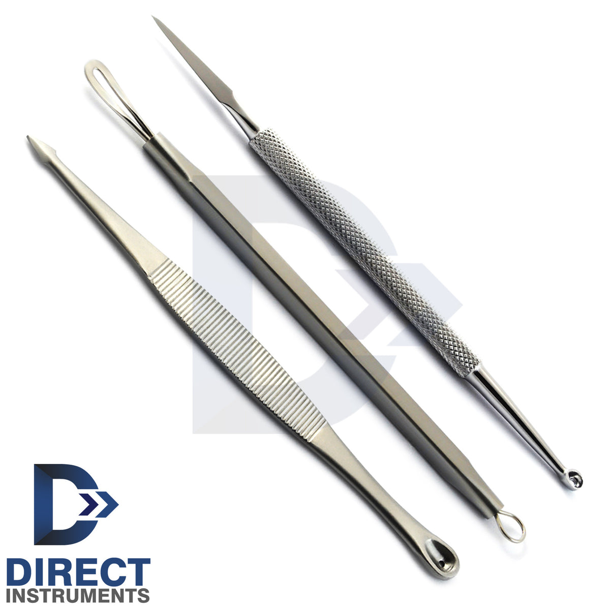 Blackhead Remover Comedone Extractors Set - Pimple Blemish Skin Care Tools