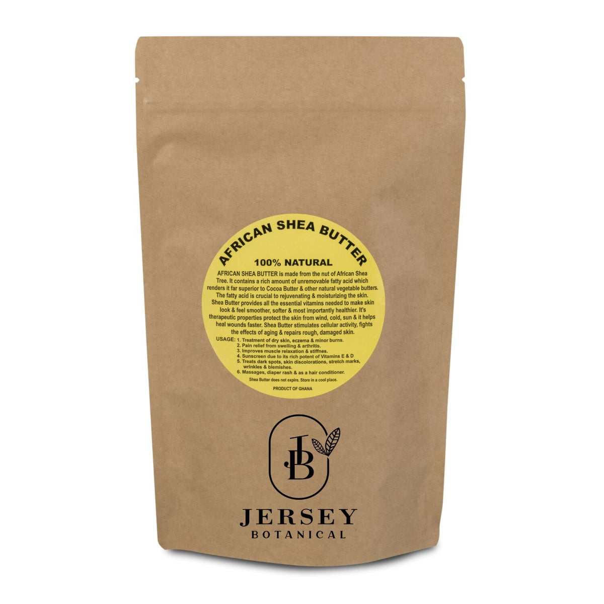 Raw African Shea Butter - 100% Organic Unrefined Ghana