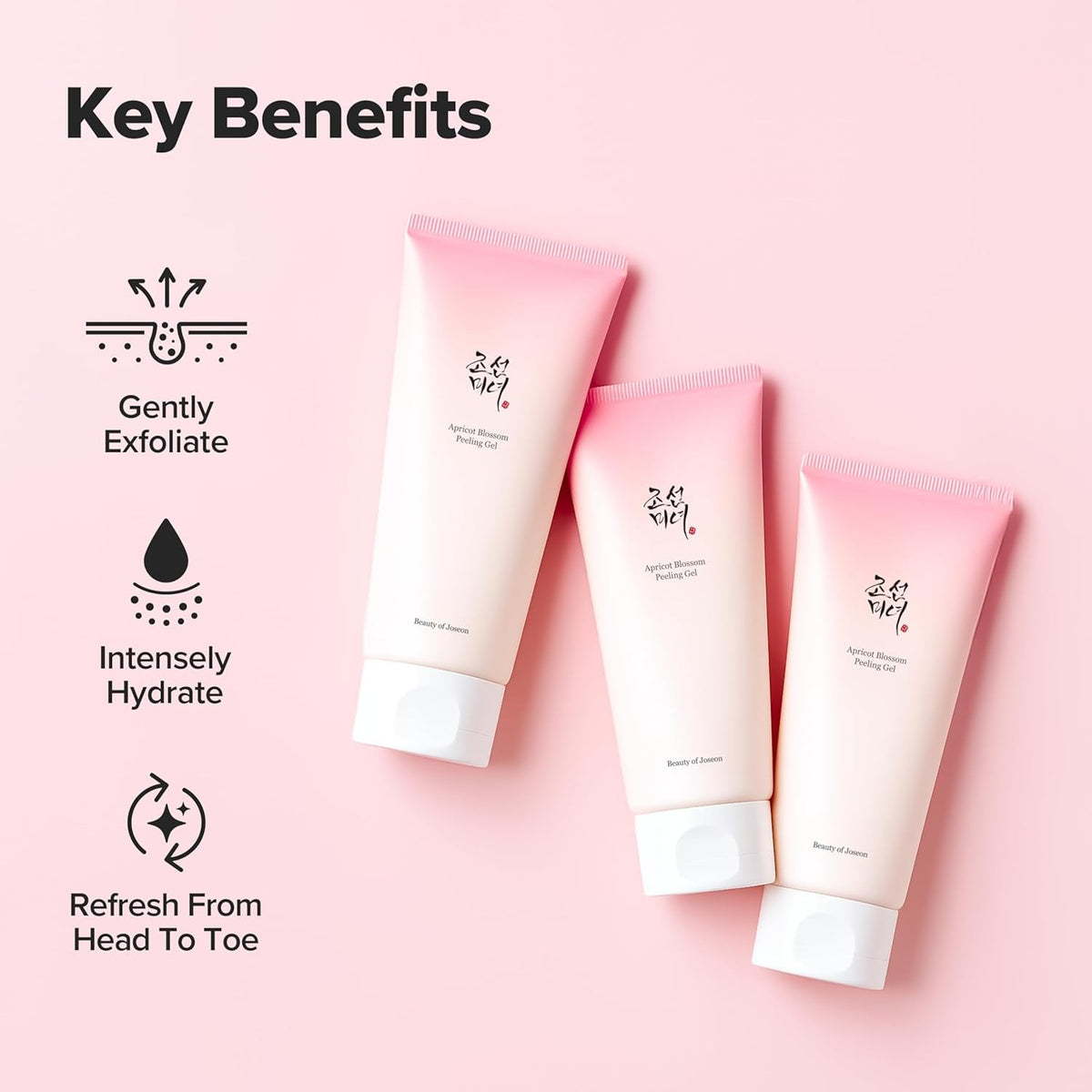 Apricot Blossom Peeling Gel Exfoliating Face & Body Scrub 100ml
