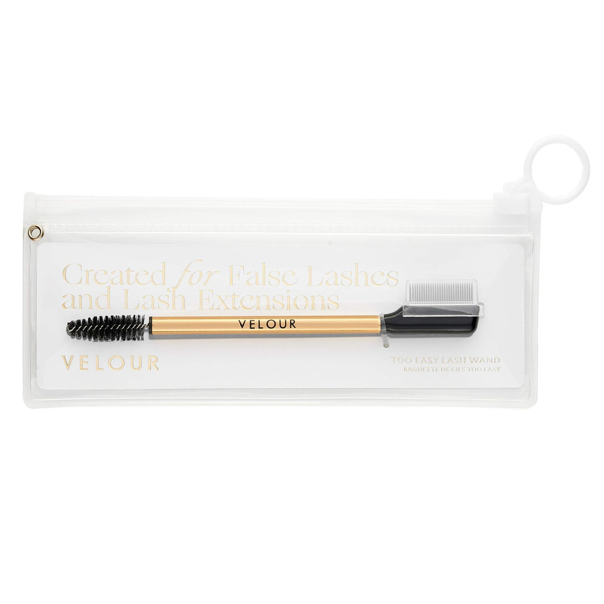Dual-Ended Eyelash & Eyelash Extension Cleaning Brush - Reusable Lash Wand