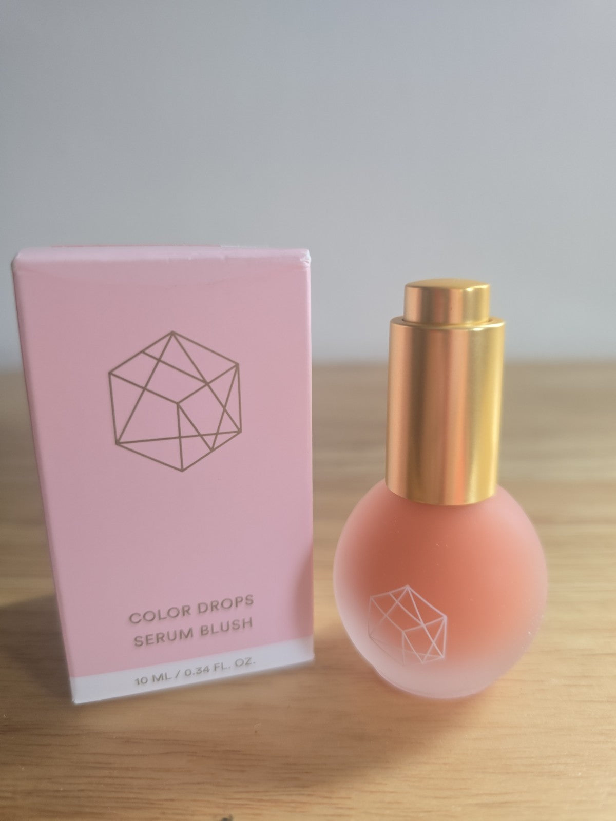 EM COSMETICS Peachy Color Drops Serum Blush 0.34oz - Peach Shade