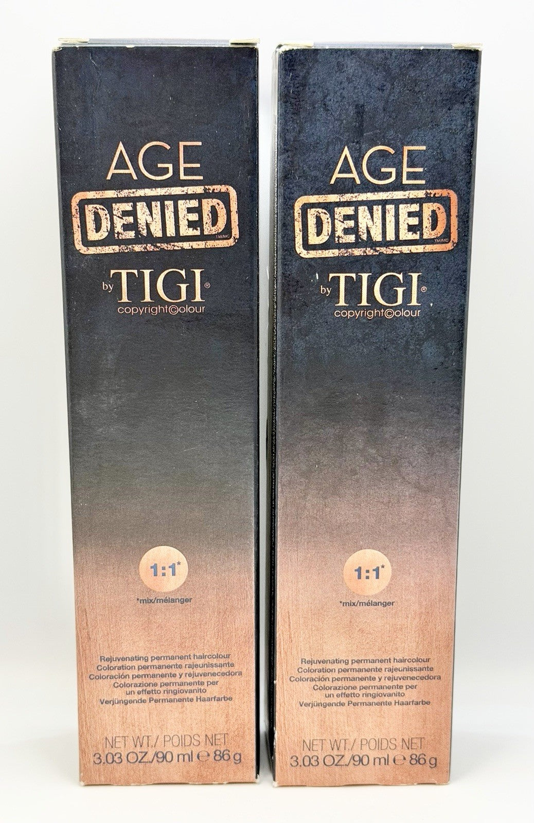 Permanent Hair Color 8/34 Light Golden Copper Blonde 2 Pack