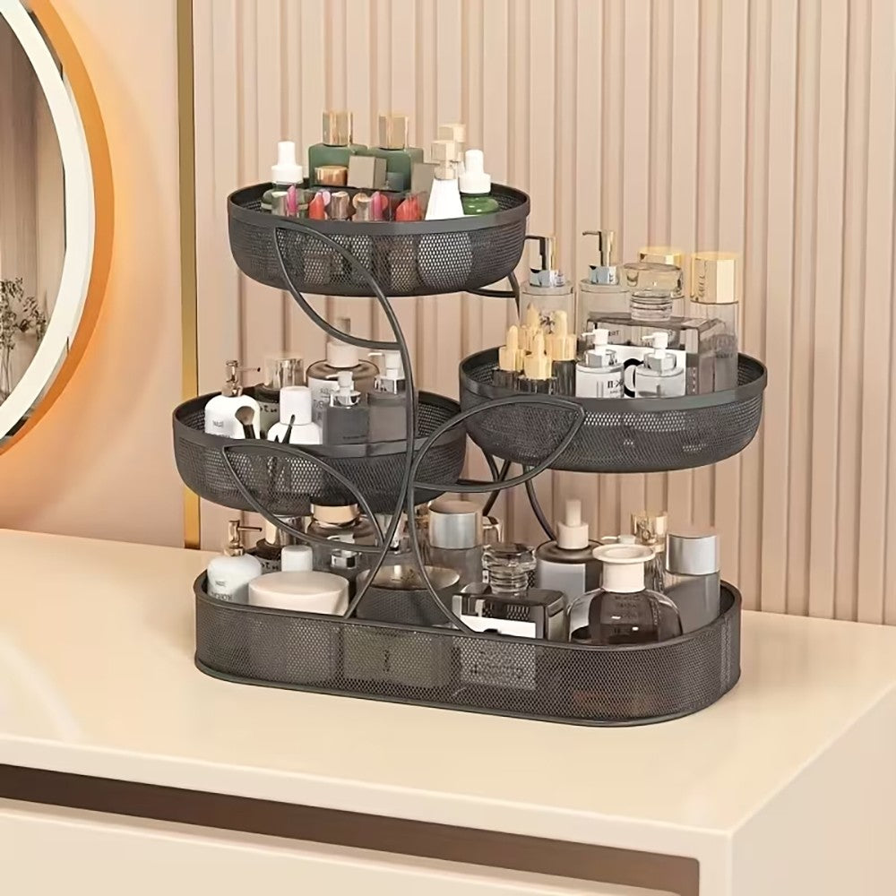4 Tier Fruit Vegetable Storage Organizer Cart - Kitchen & Pantry Utility Rack