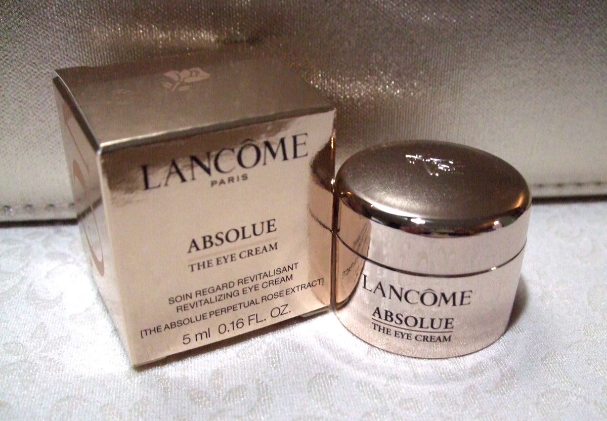 Lancôme Absolue Eye Cream Revitalizing Anti-Aging Eye Treatment 0.16 oz Travel Size