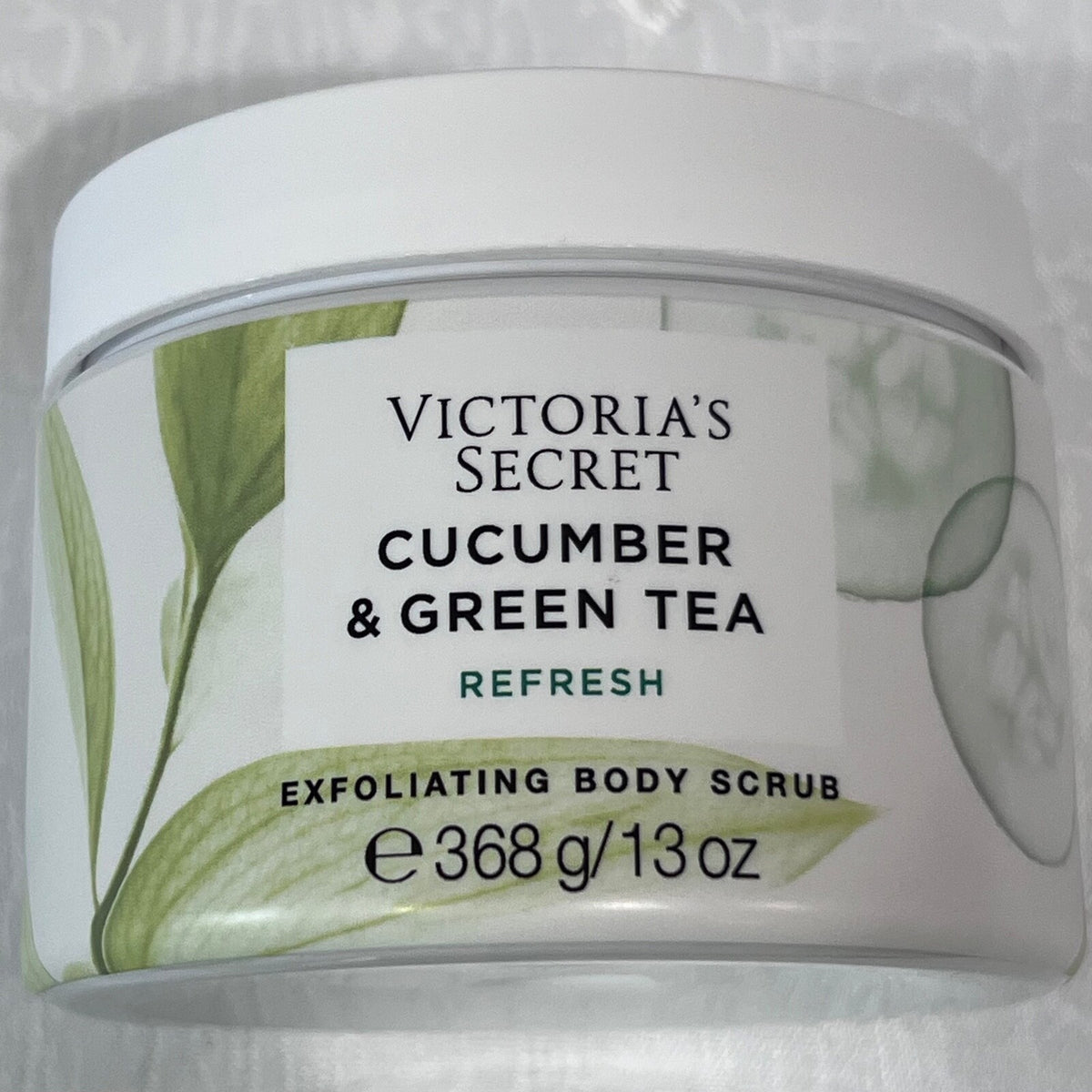 Victoria's Secret Cucumber & Green Tea Refresh Sugar Exfoliating Body