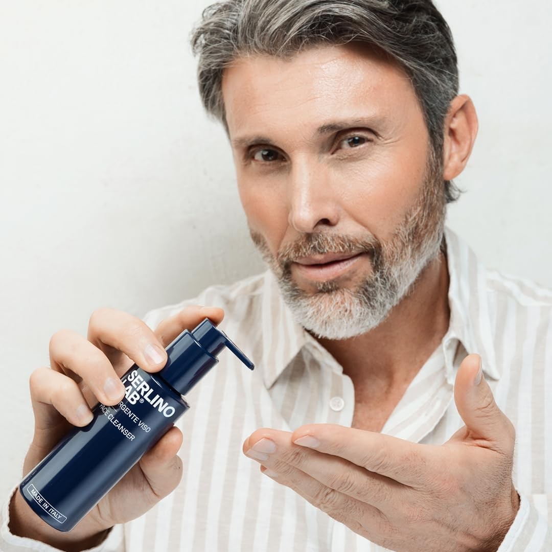 Men's Moisturizing Facial Cleanser - Deep Cleansing for Sensitive Skin