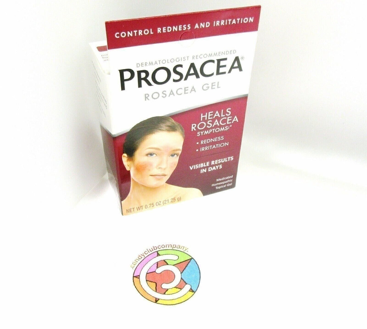 Rosacea Gel - Calms Redness & Irritation - 0.75oz Facial Skin Care