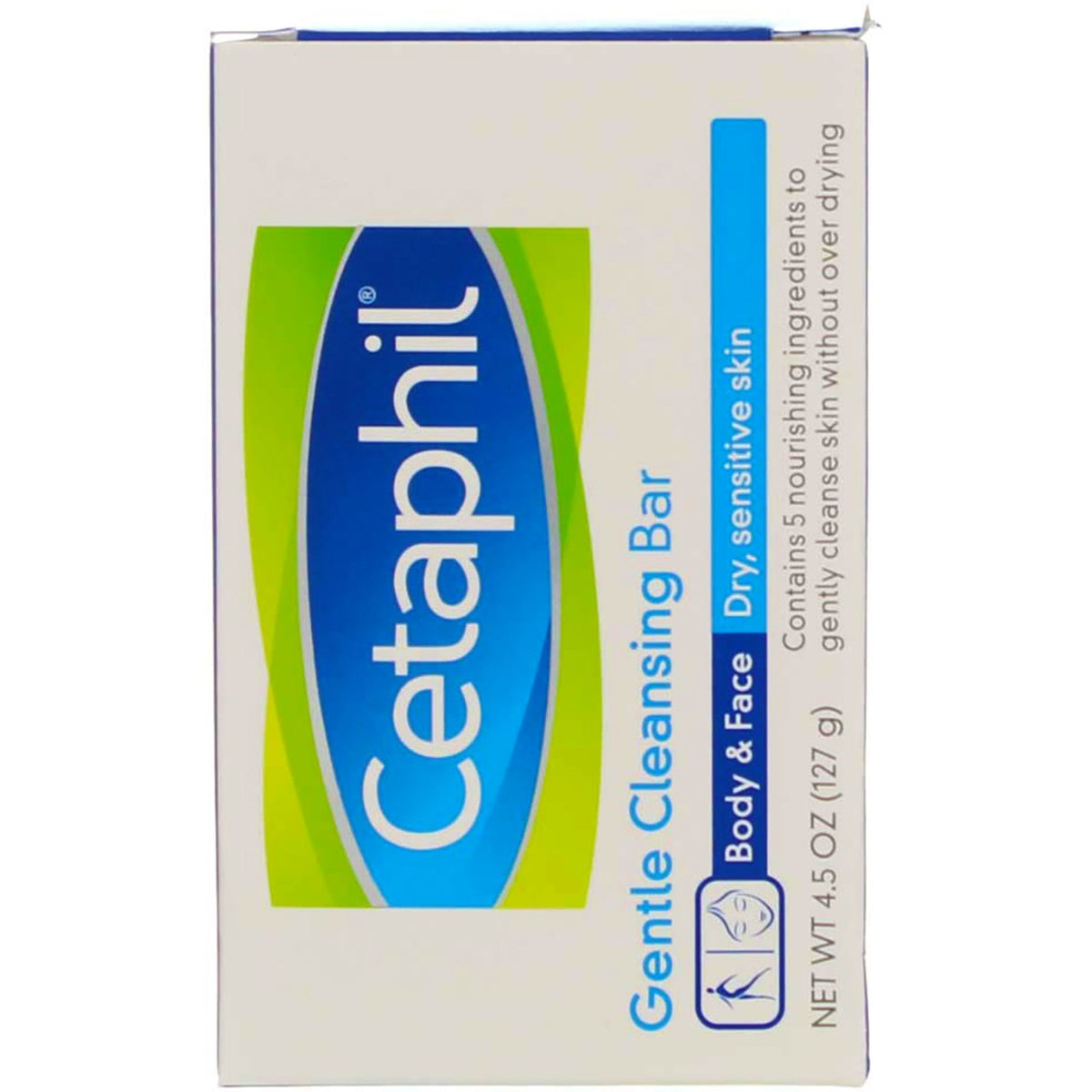 Gentle Cleansing Bar for Sensitive Skin - 5 Pack, 4.5 oz
