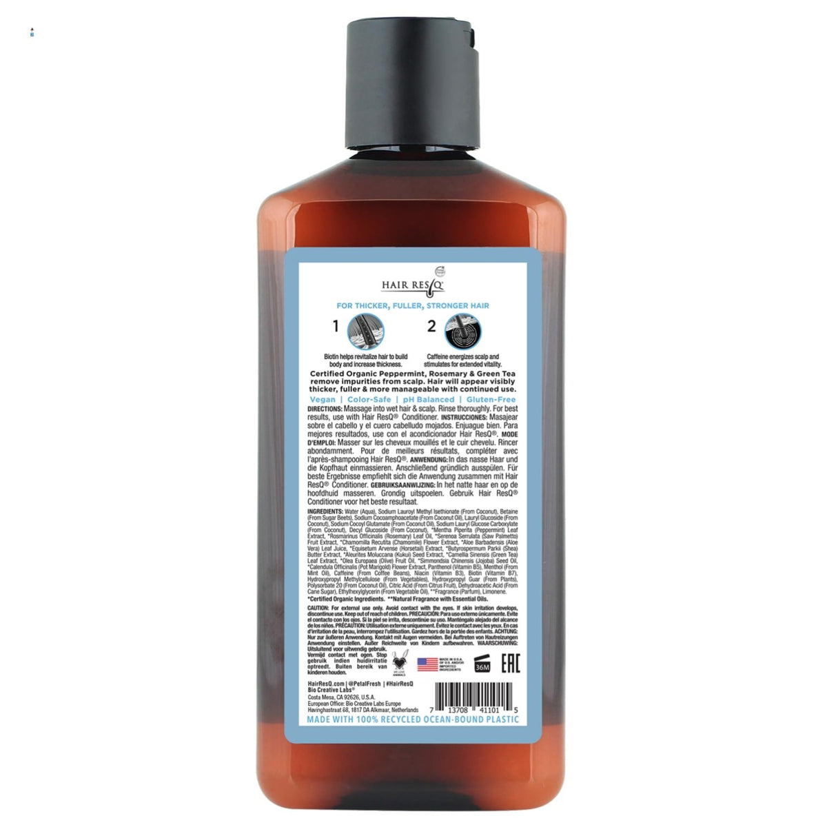 Thickening Shampoo with Biotin & Keratin for Hair Growth