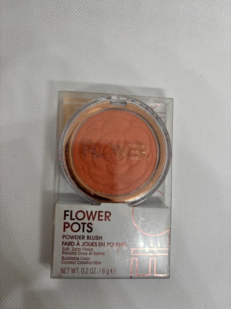 Flower Pots Powder Blush Pressed Powder Satin Buildable 0.2oz
