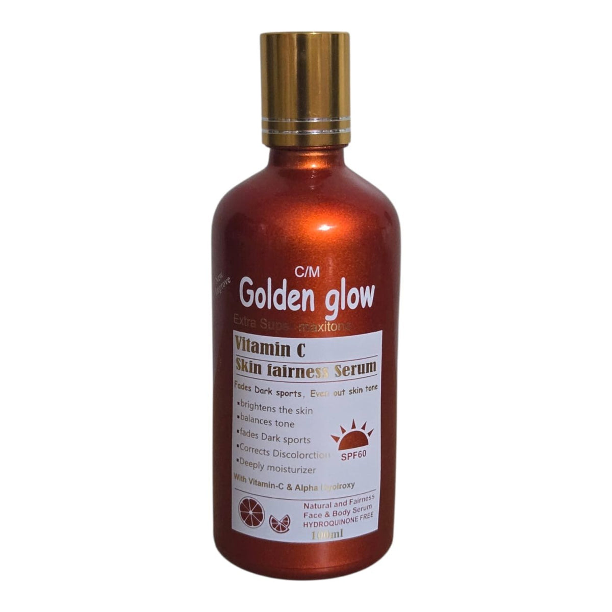 Vitamin C Face Serum for Brightening & Skin Tone Balance 100ml SPF 60