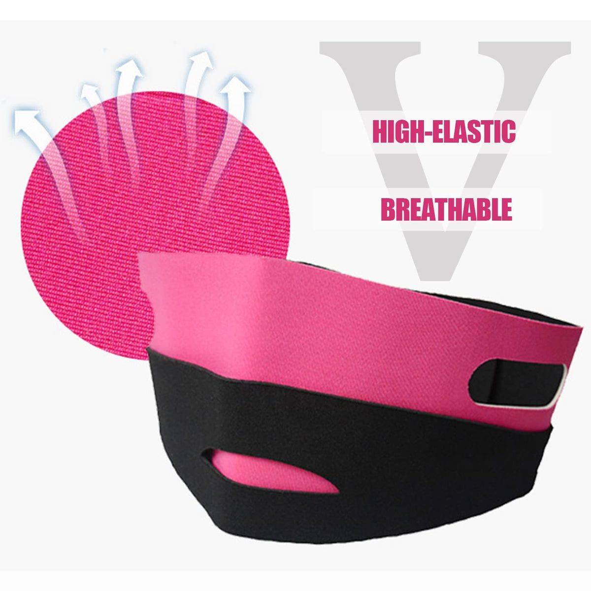 Elastic Face Lifting Belt for V Line Slimming and Double Chin Reduction