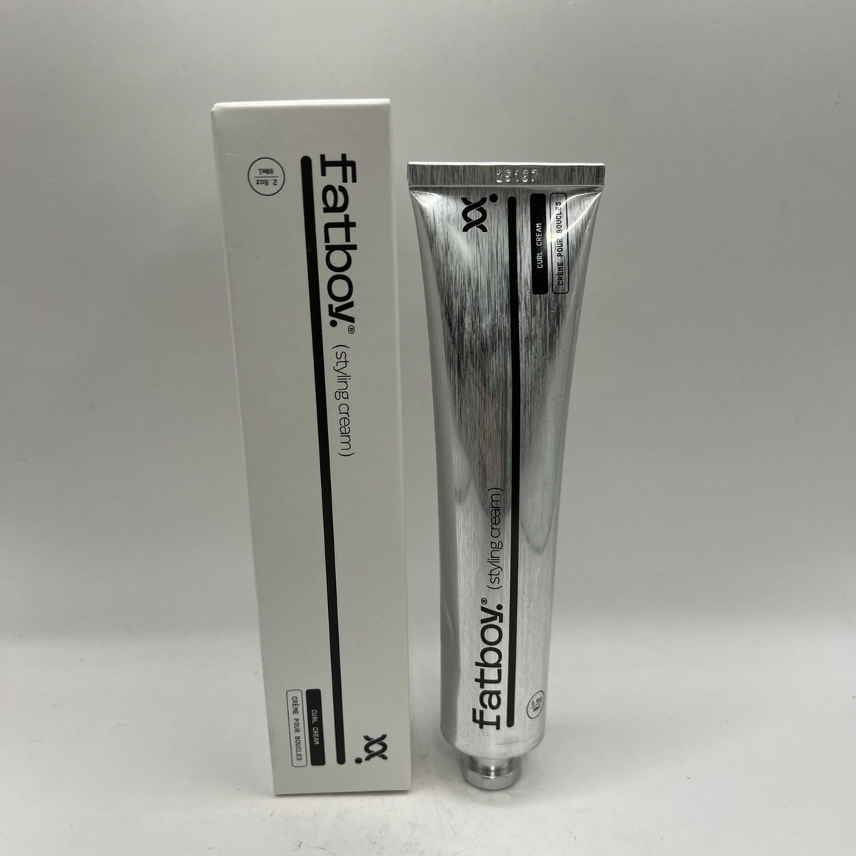 Fatboy Styling Curl Cream 2.8 oz Hair Styling Product for Curly Hair