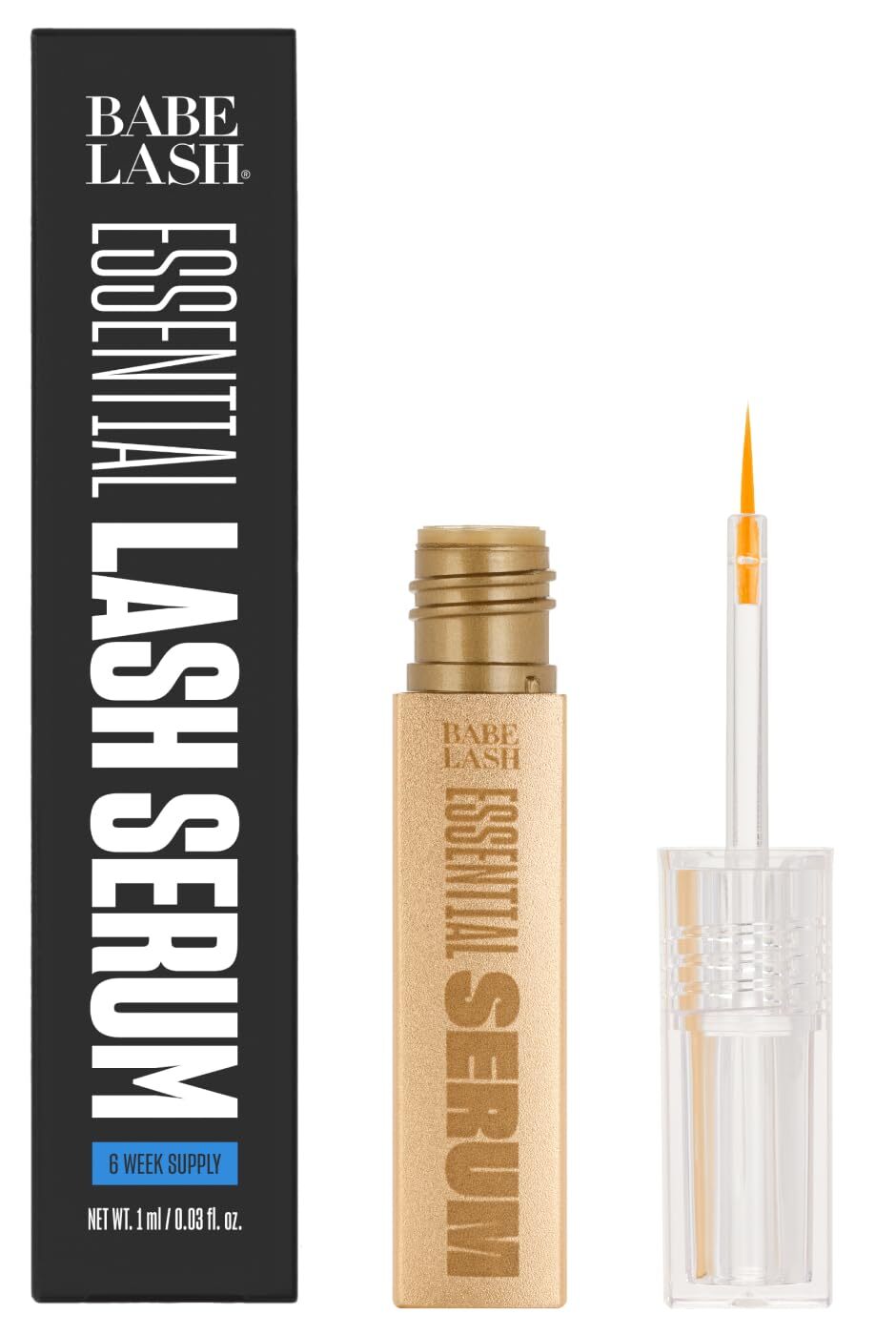 Lash & Brow Growth Serum for Fuller, Thicker, Darker Lashes & Brows