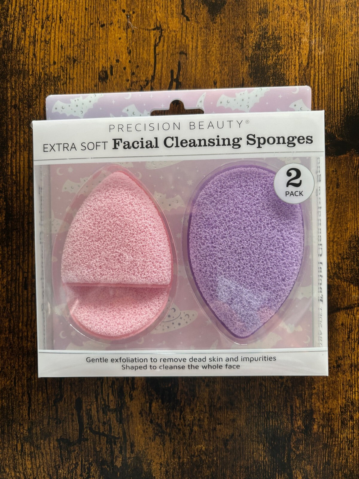 Precision Beauty Extra Soft Facial Cleansing Sponges 2 pack NEW
