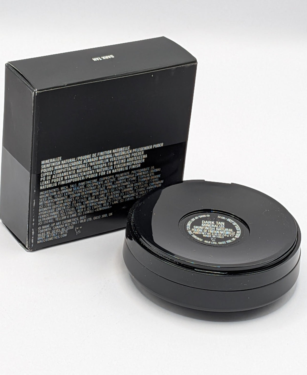 MAC Mineralize Skinfinish Natural Dark Tan Compact Face Powder