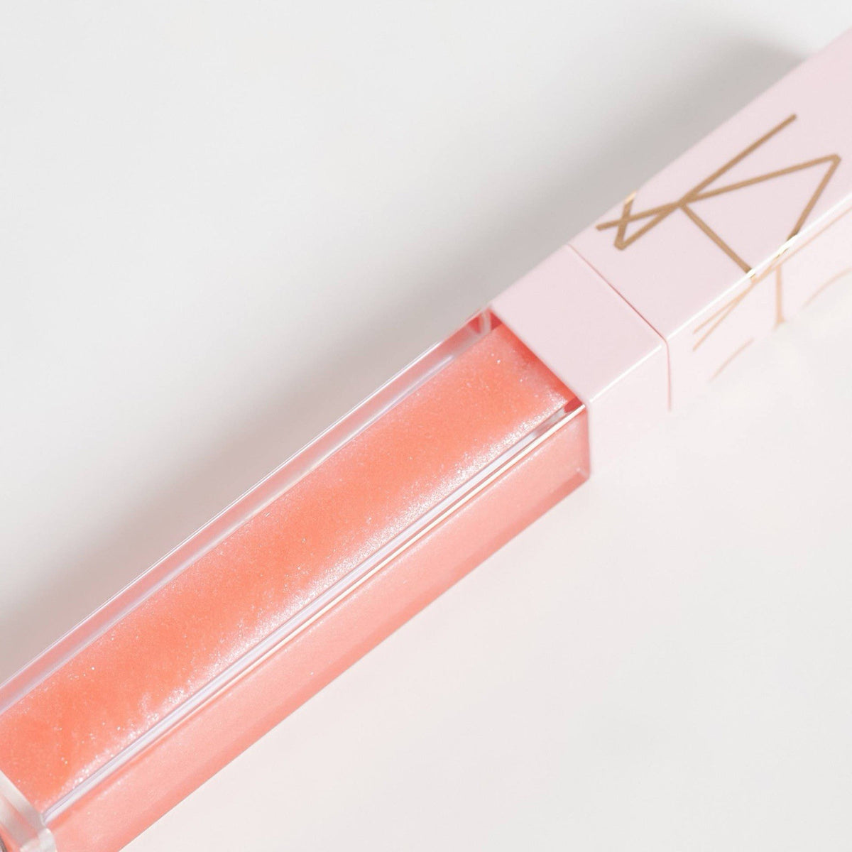 Lip Gloss with High Shine & Hydration - Sheer Pink, Non-Sticky, 0.17oz
