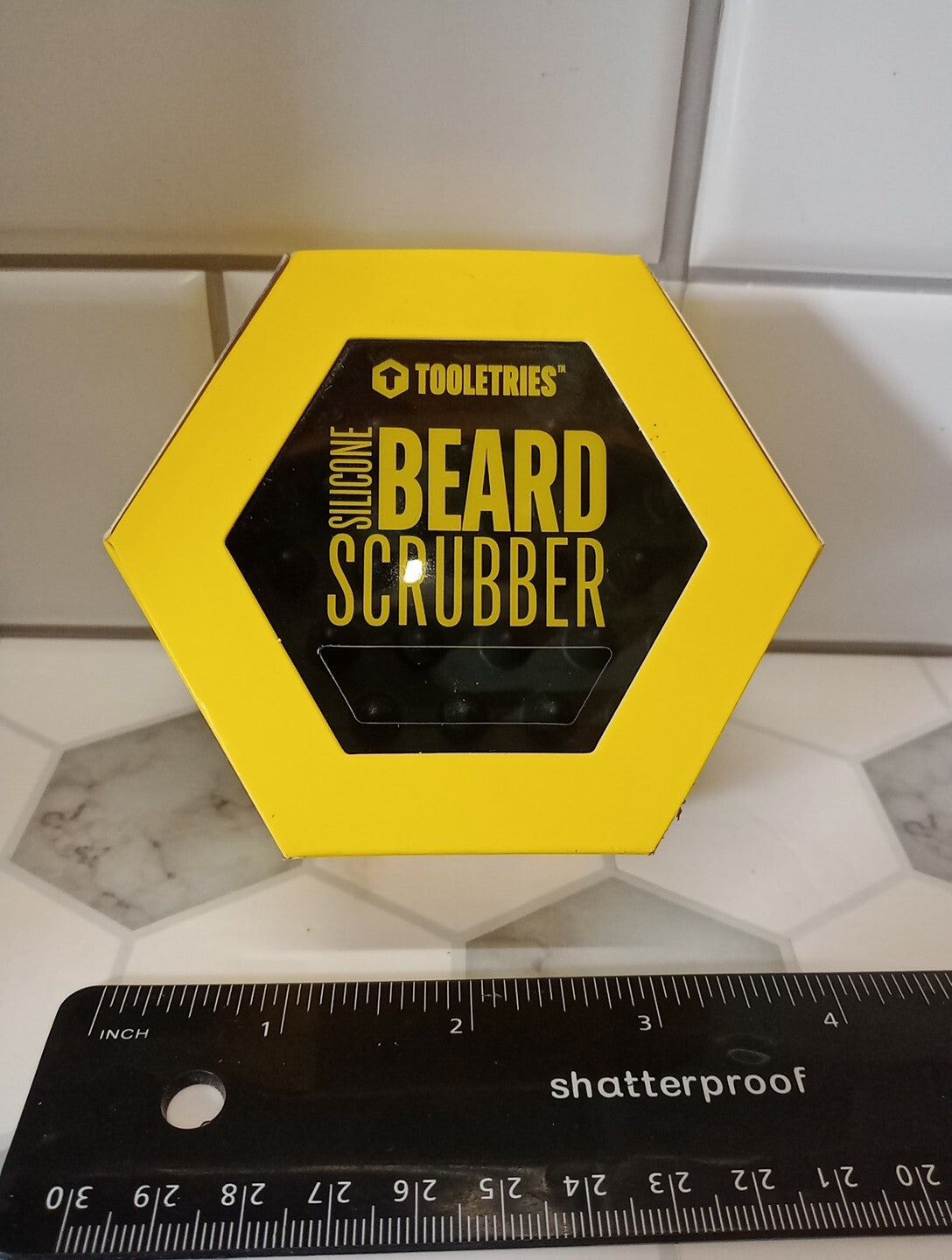 Silicone Beard Scrubber & Exfoliator for Men - Deep Clean & Promotes Hair Growth