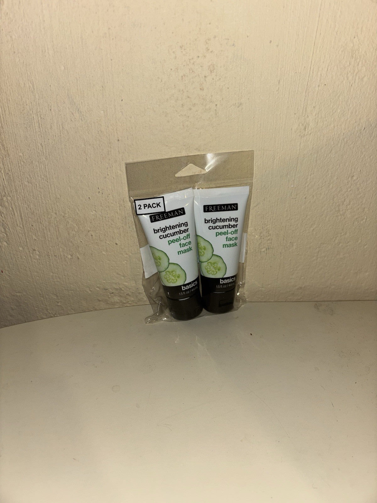 Brightening Cucumber Peel-Off Face Mask - 2 Pack, 1.5 fl oz Each