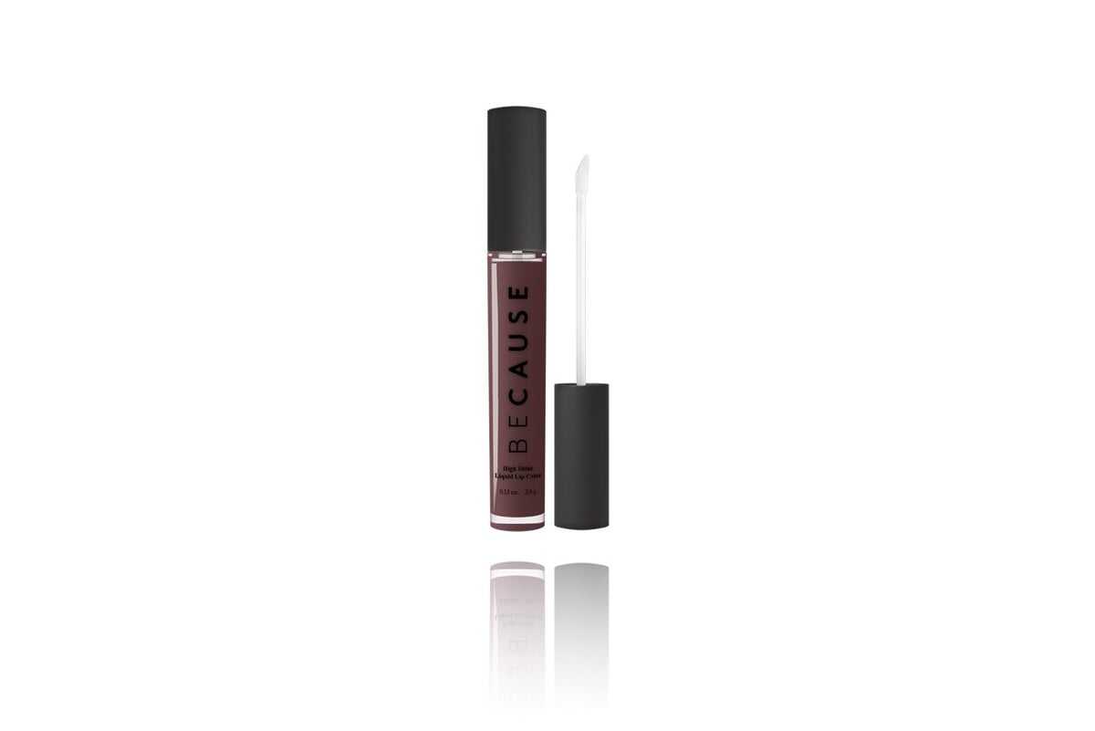 High Shine Liquid Lip Color Make Mine Merlot - Radiant Lip Gloss 0.13 oz