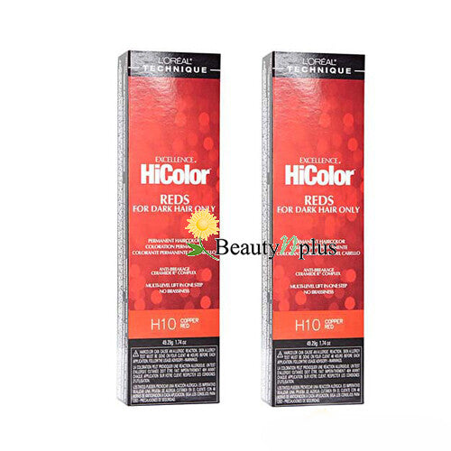 Permanent Hair Color for Dark Hair - 2 Pack, 23 Shades