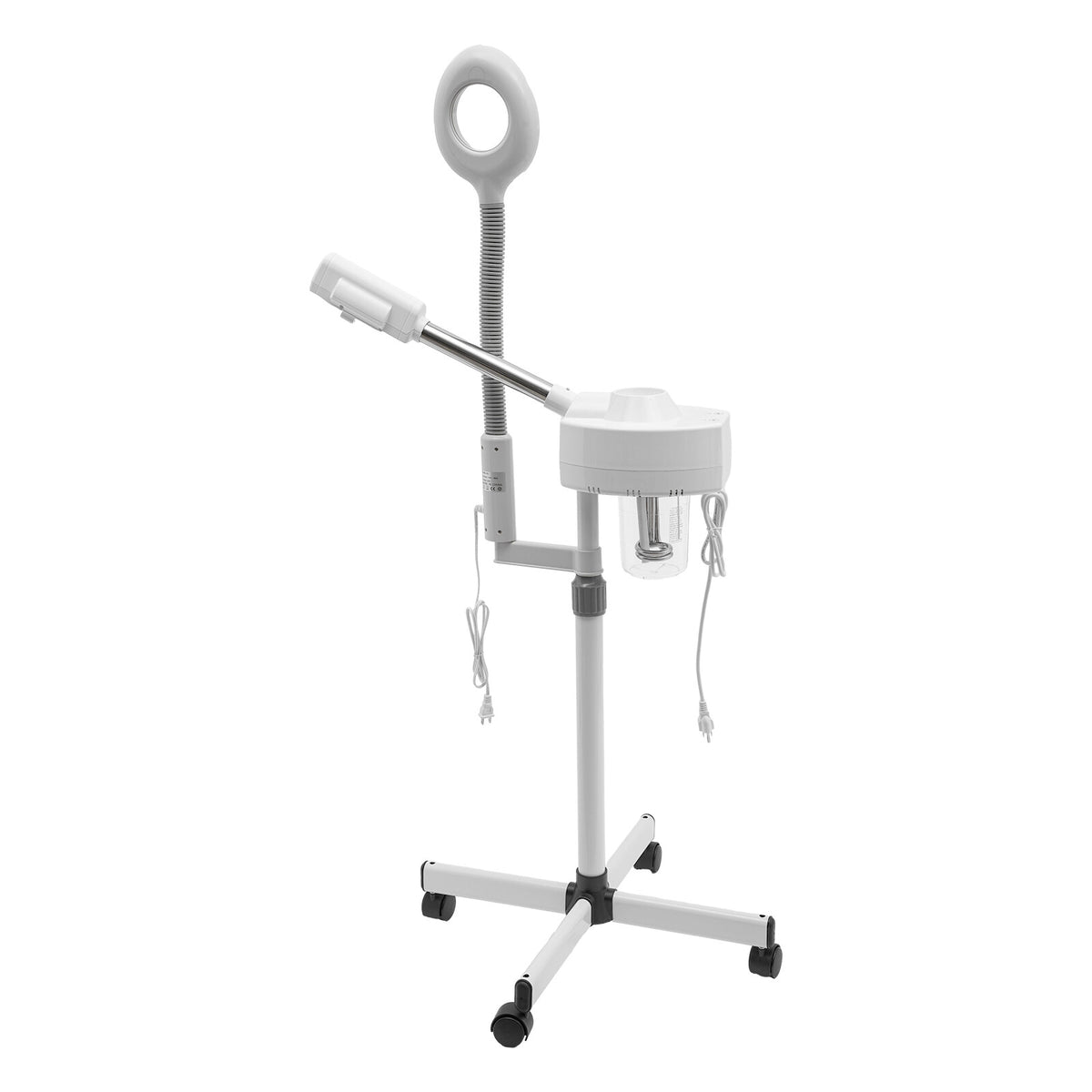 Hot/Cold Facial Steamer Ozone 5X Magnifying Lamp Skin Care Salon